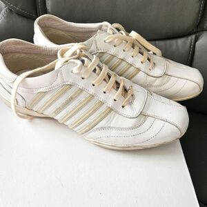 Steve Madden Men  White Leather Shoes Size 11.5